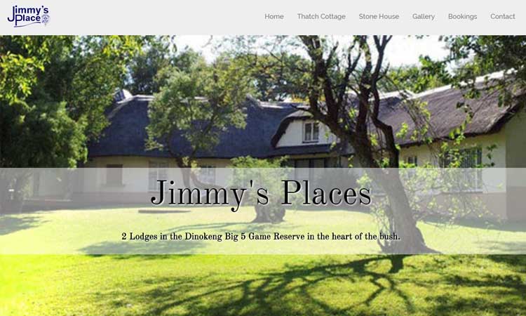 Mobile Friendly website design packages - Jimmy's Place